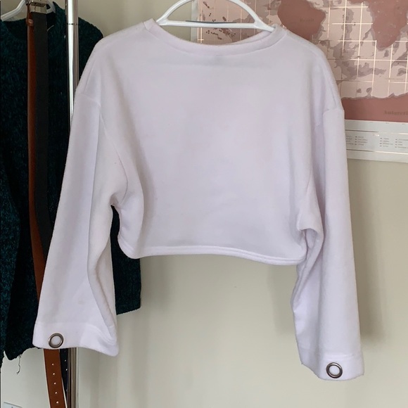 Comfy white sweater “boy bye” - Picture 2 of 2